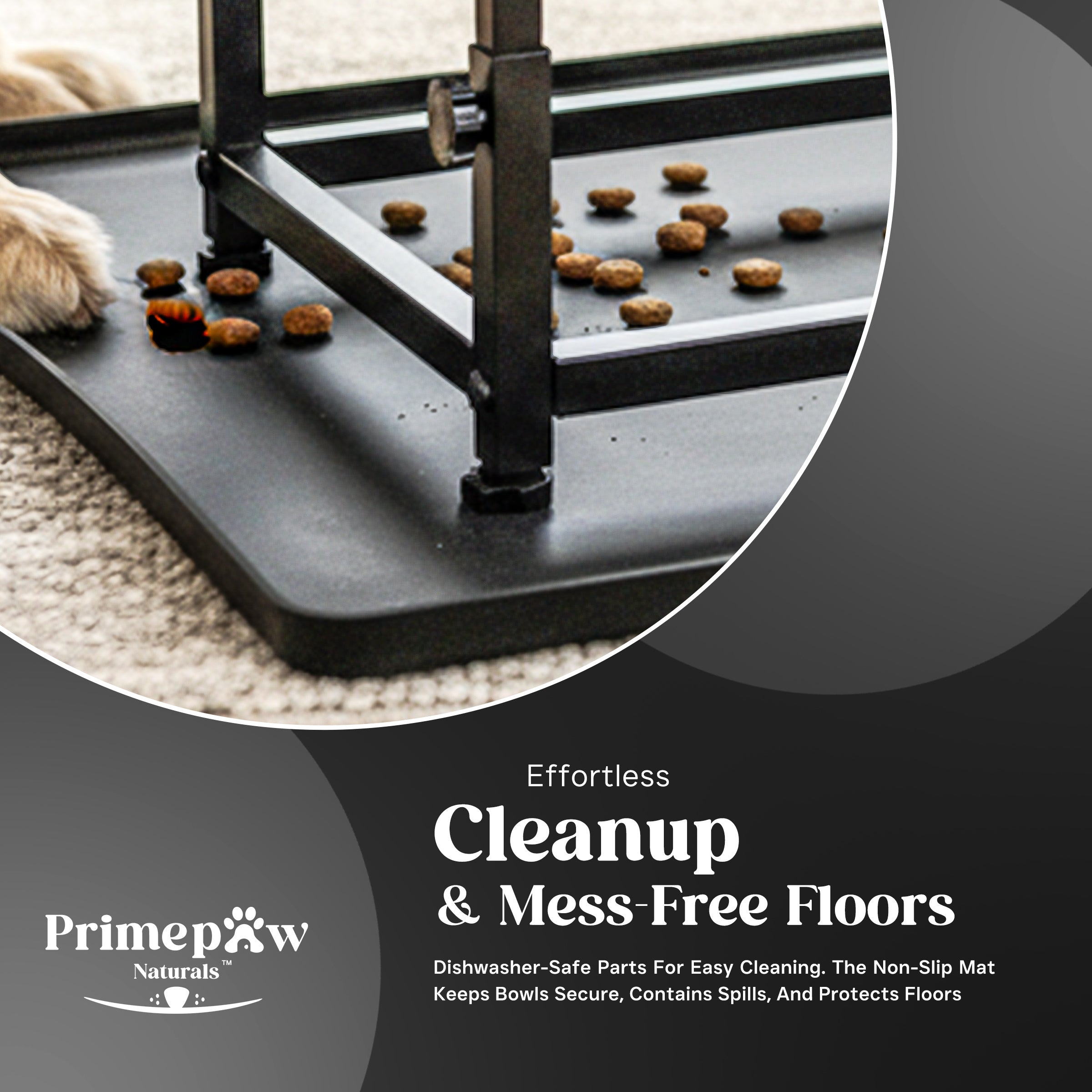 PrimePaw Naturals Elevated Dog Feeder