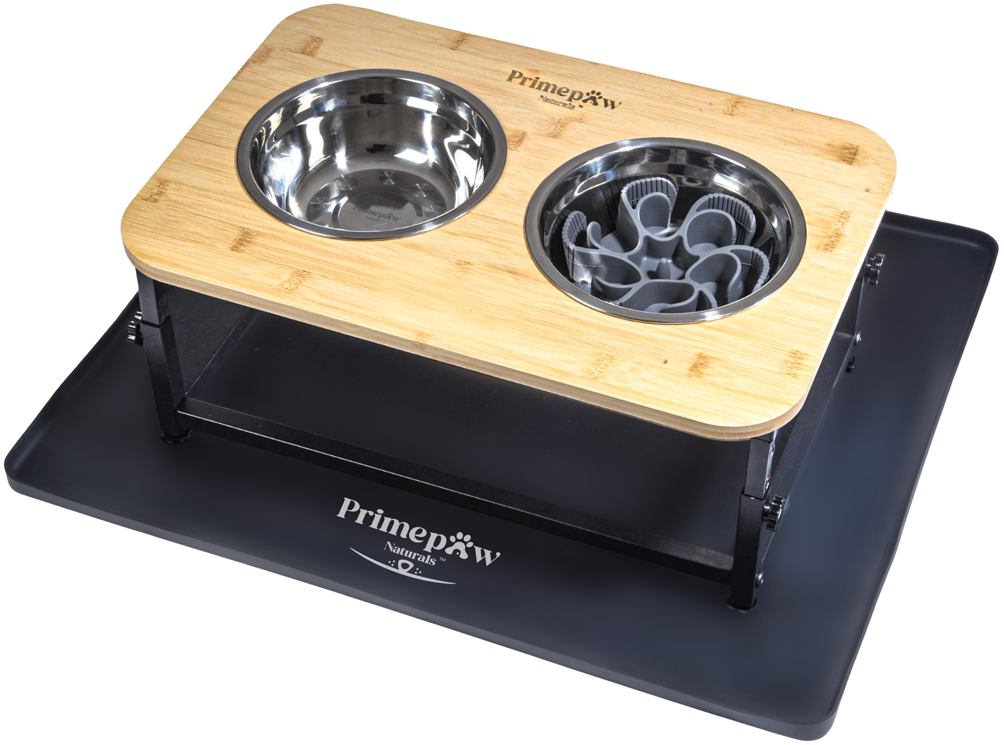 PrimePaw Naturals Elevated Dog Feeder